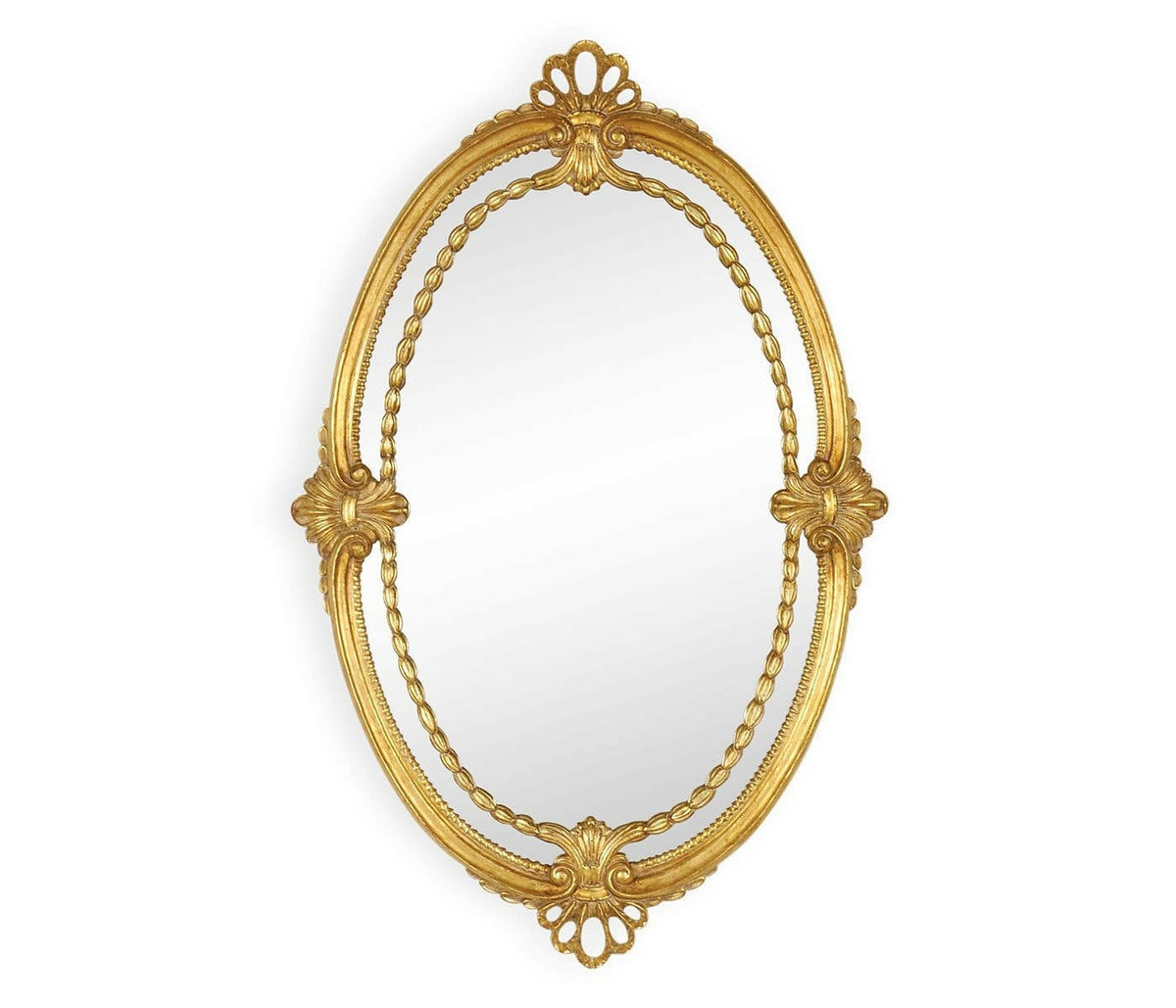 Jonathan Charles Wall Mirror Adam Style - Gold.