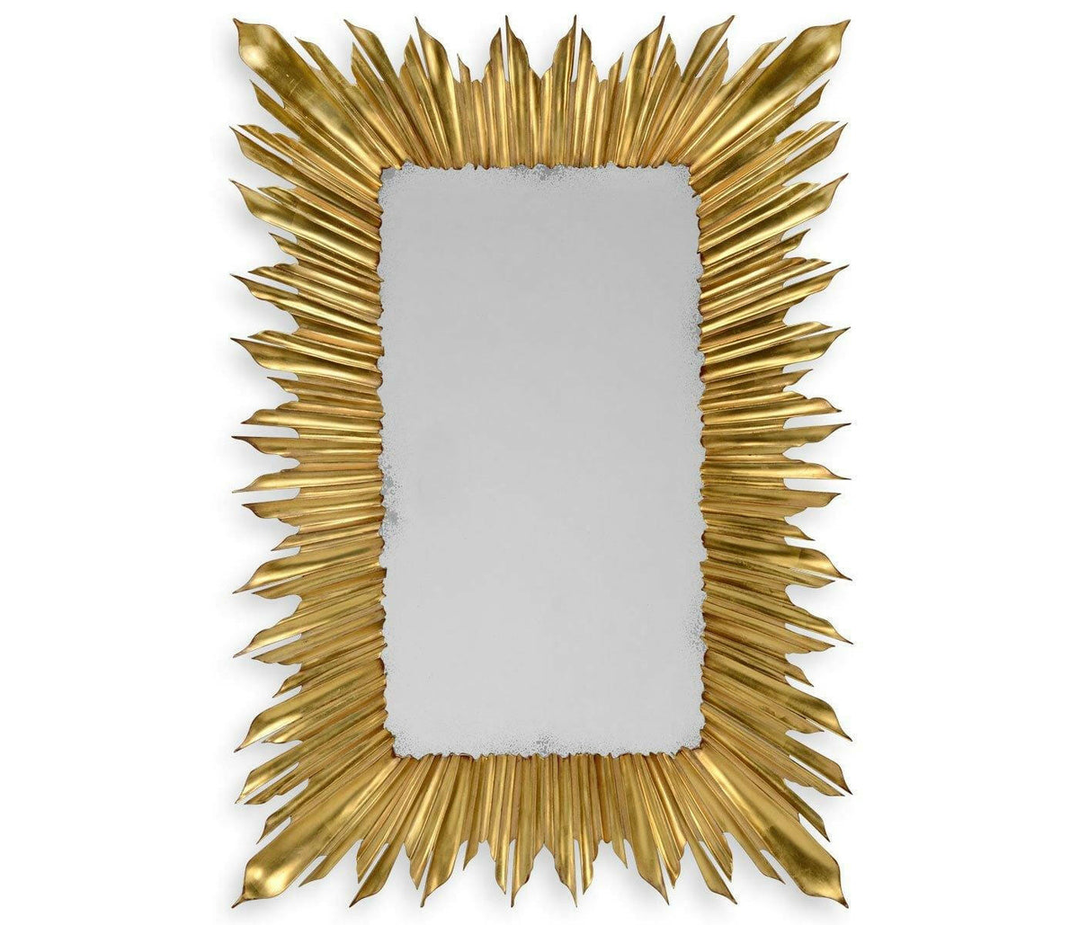 Jonathan Charles Wall Mirror Sunburst - Gold.