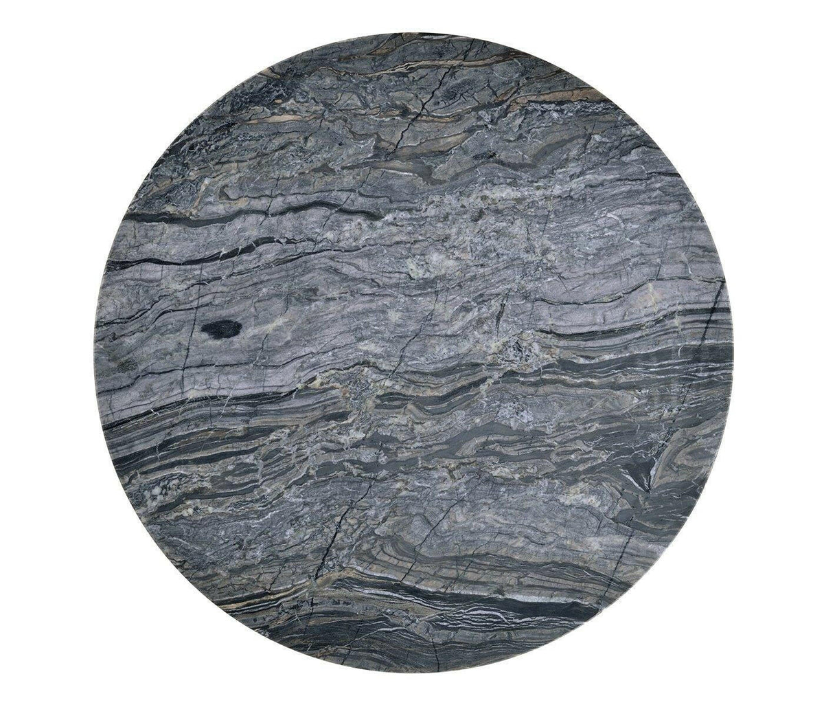 Jonathan Charles Geometric Round Outdoor Bistro Table.