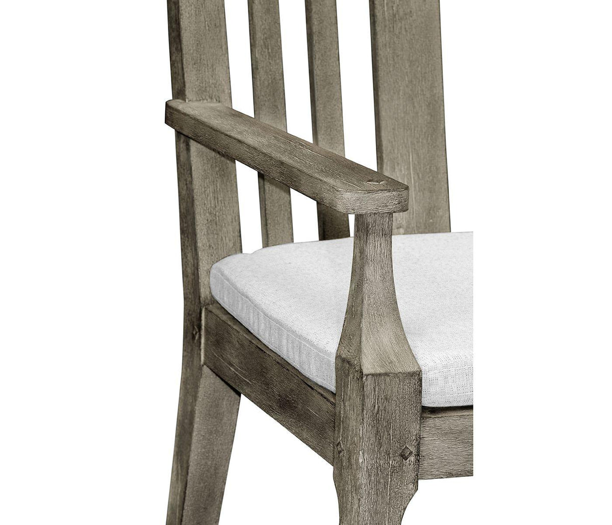 Jonathan Charles Hampton Grey Outdoor Bench in Com.