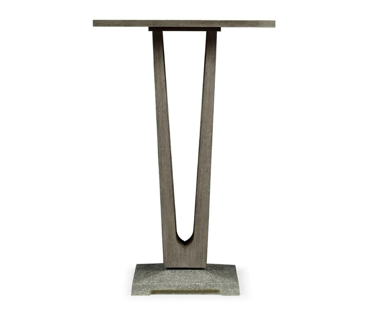 Jonathan Charles Hampton Outdoor Bar Table in Grey.