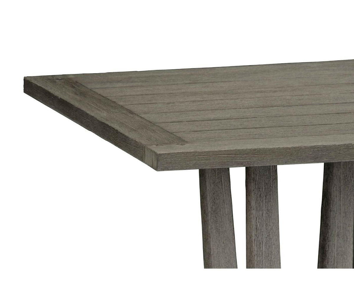 Jonathan Charles Hampton Outdoor Bar Table in Grey.