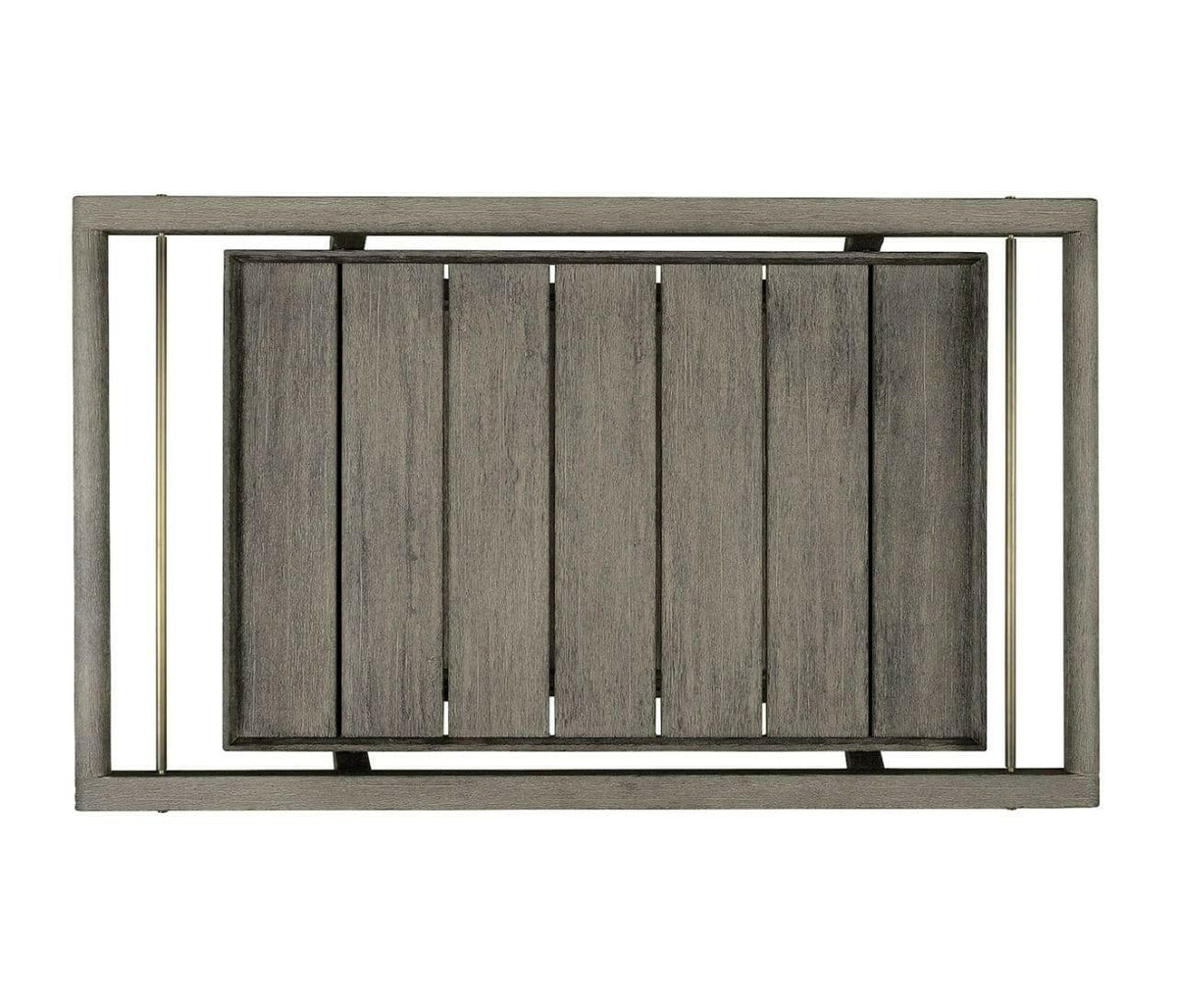 Jonathan Charles Hampton Outdoor Drinks Trolley in Grey.