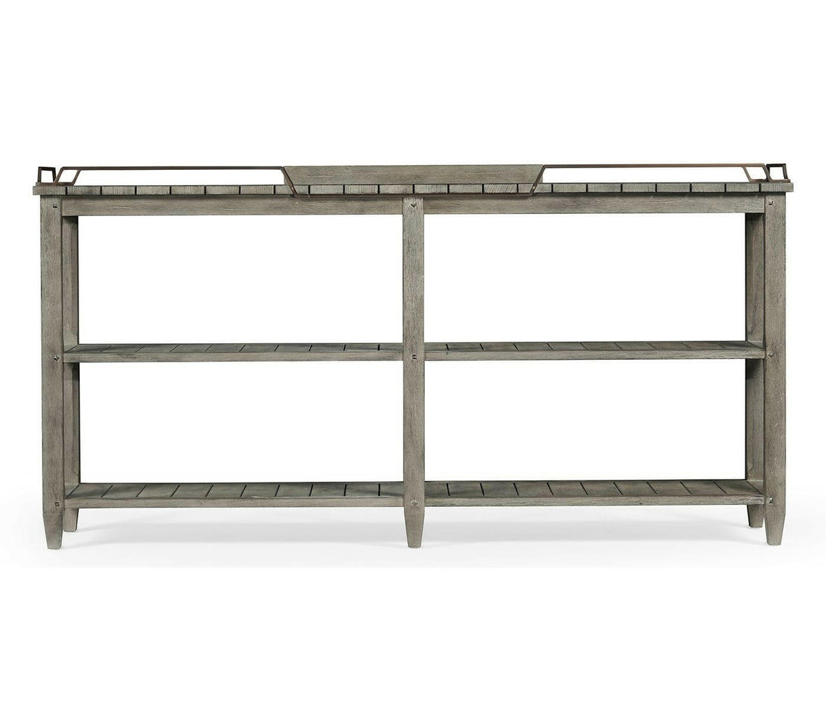 Jonathan Charles Hampton Outdoor Sideboard in Grey.