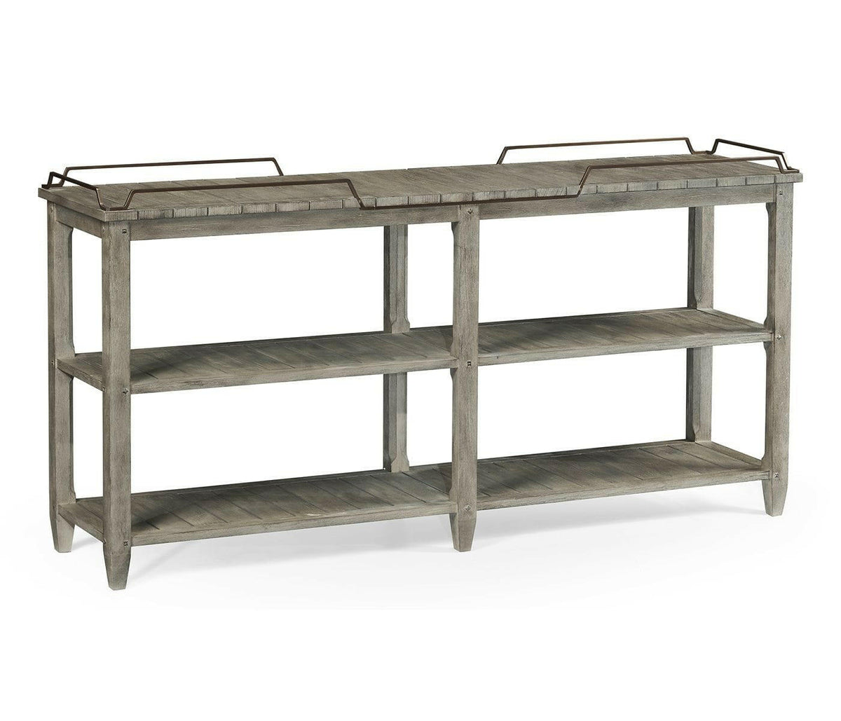 Jonathan Charles Hampton Outdoor Sideboard in Grey.