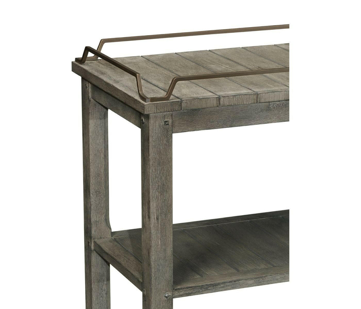 Jonathan Charles Hampton Outdoor Sideboard in Grey.