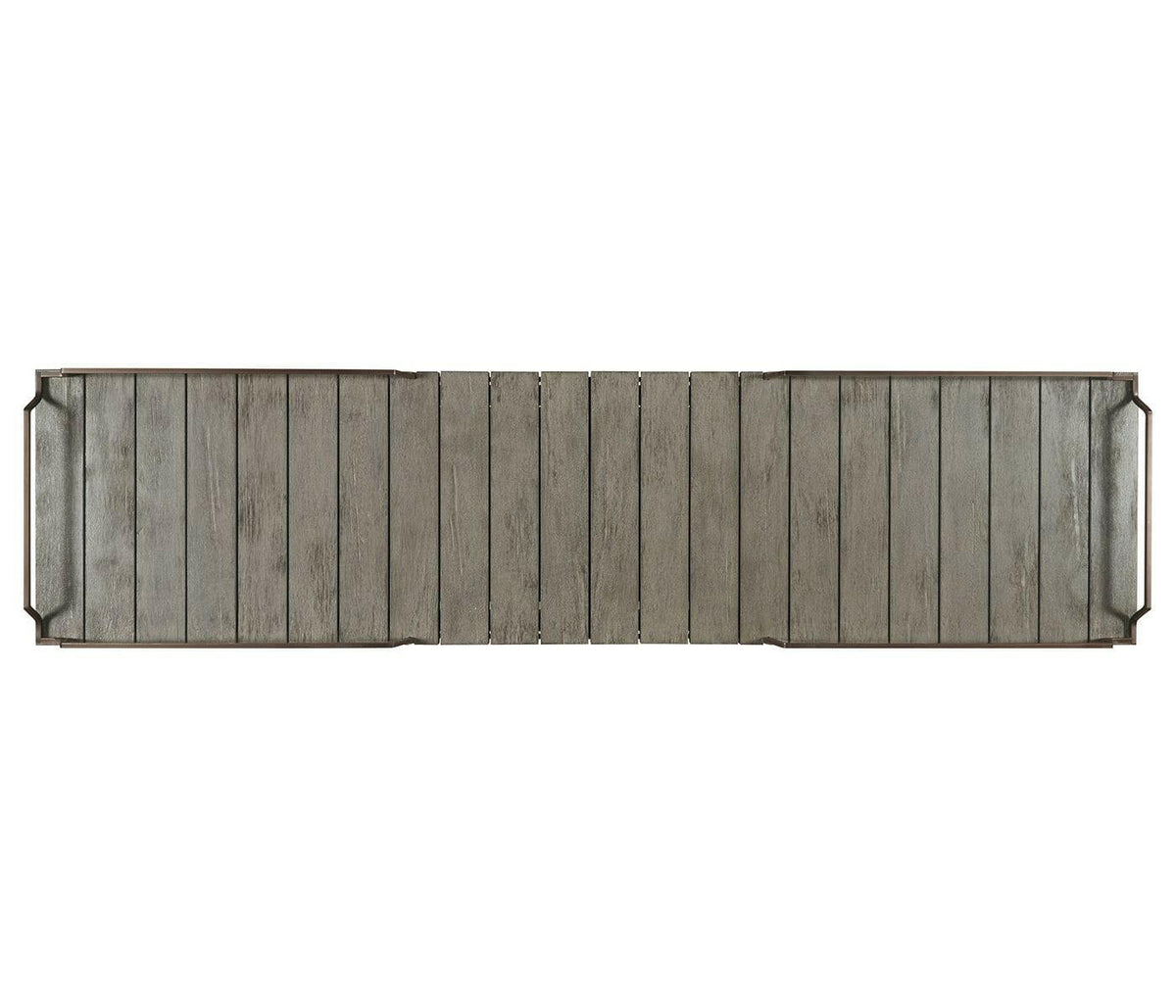 Jonathan Charles Hampton Outdoor Sideboard in Grey.
