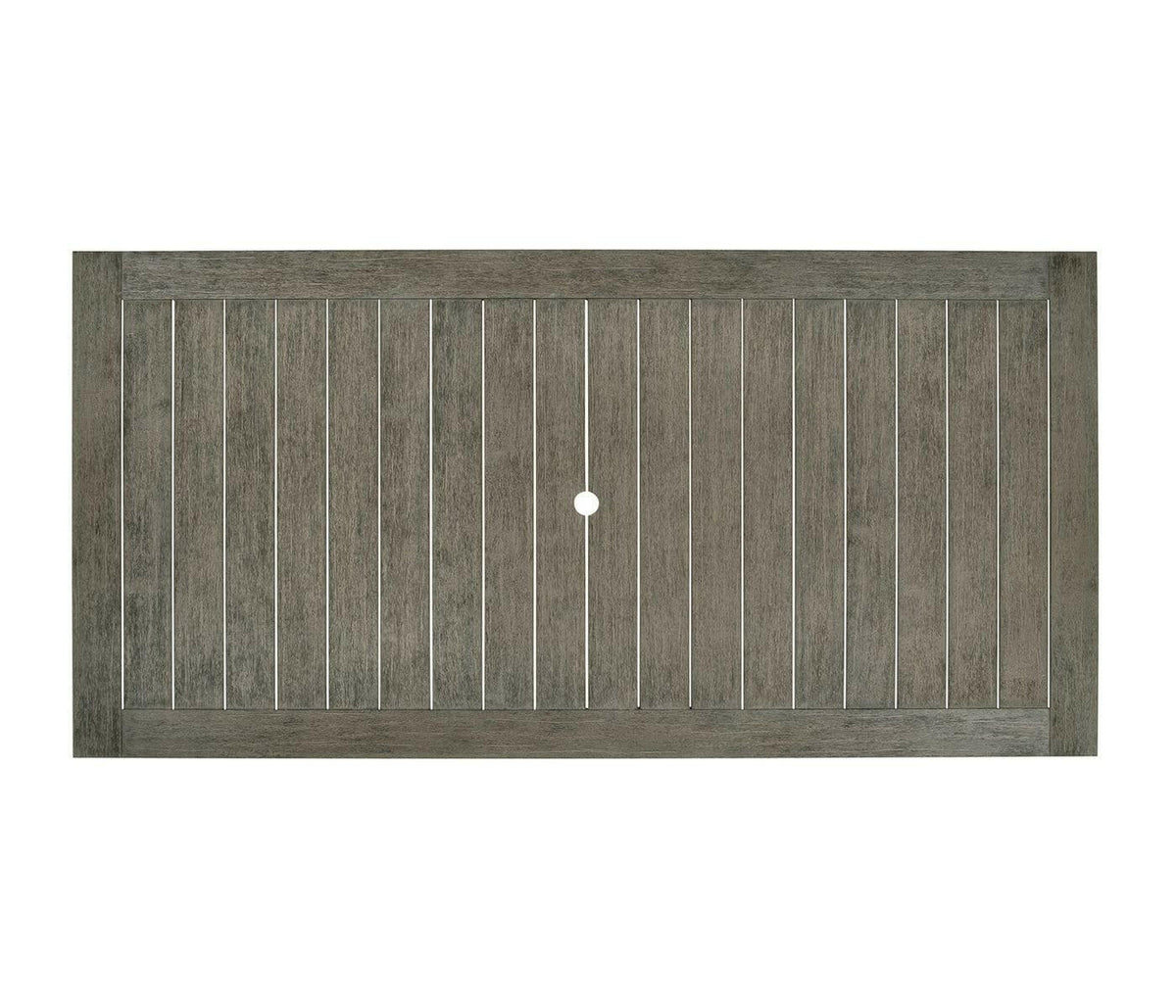 Jonathan Charles Hampton Rectangular Outdoor Dining Table in Grey.
