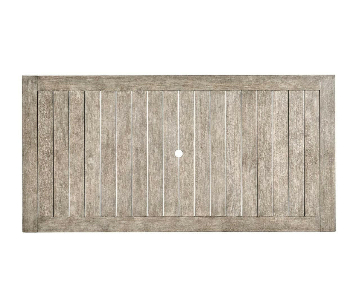 Jonathan Charles Hampton Rectangular Outdoor Dining Table in Sand.