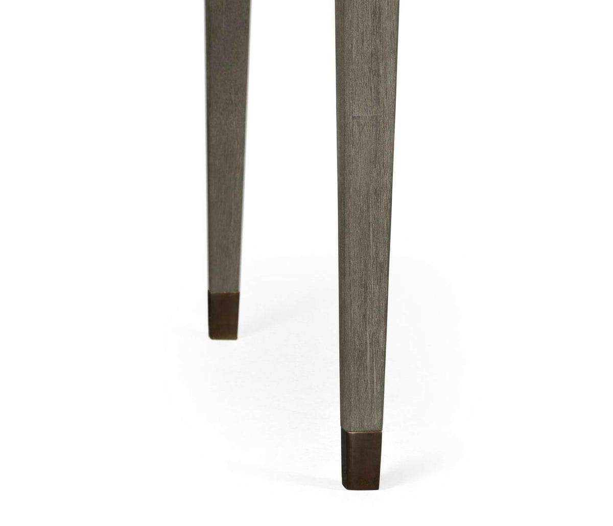 Jonathan Charles Hampton Square Outdoor Dining Table in Grey.