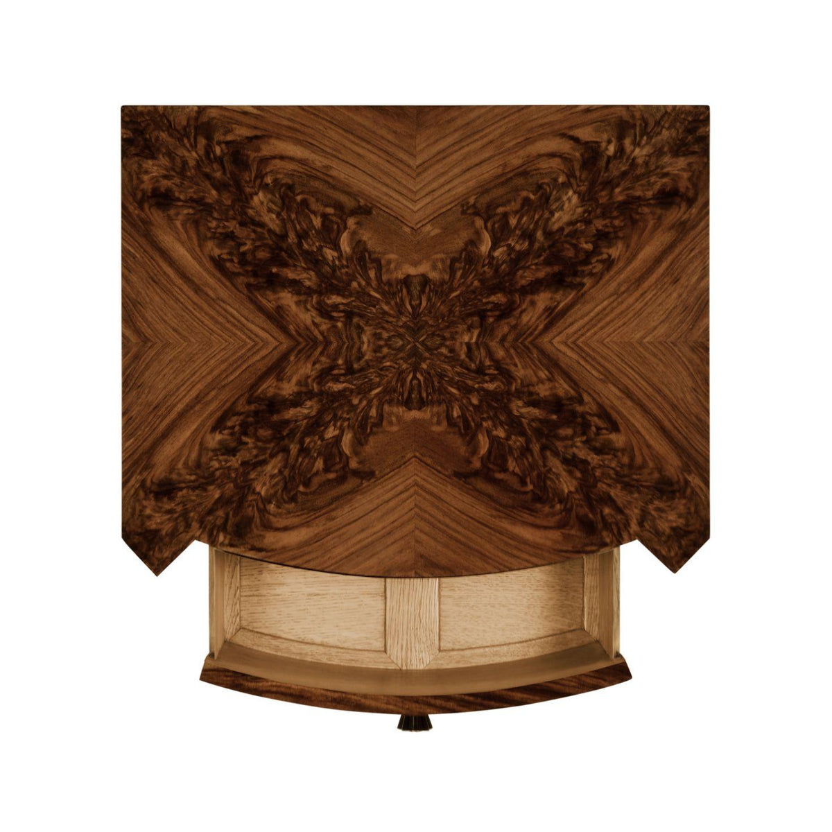 Jonathan Charles Bedside Cabinet Barley - Walnut.