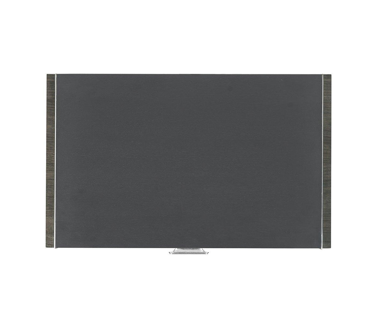 Jonathan Charles Bedside Cabinet in Dark Grey Walnut.