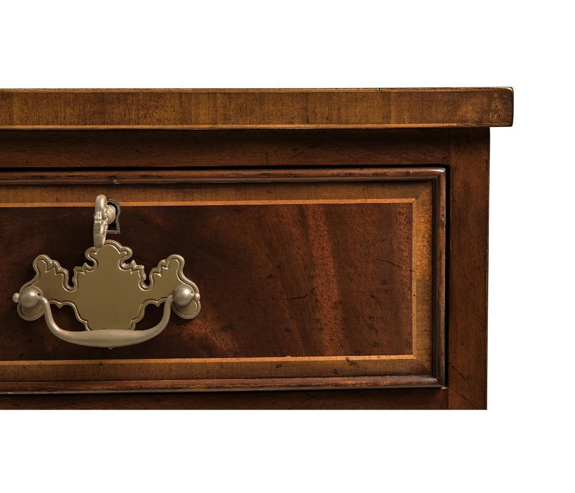 Jonathan Charles Bedside Chest of Drawers Georgian.