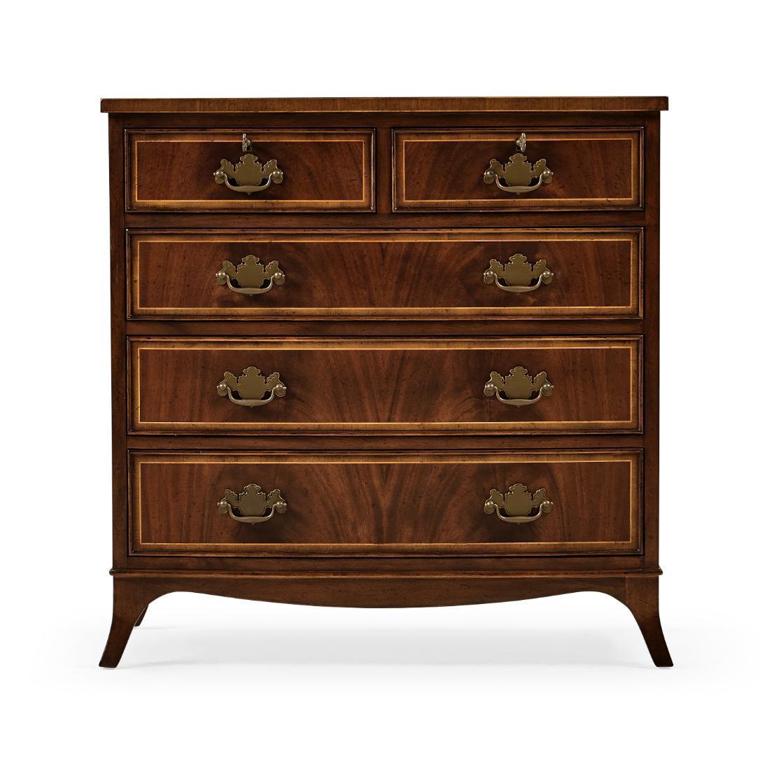 Jonathan Charles Sleeping Jonathan Charles Bedside Chest of Drawers Georgian House of Isabella UK