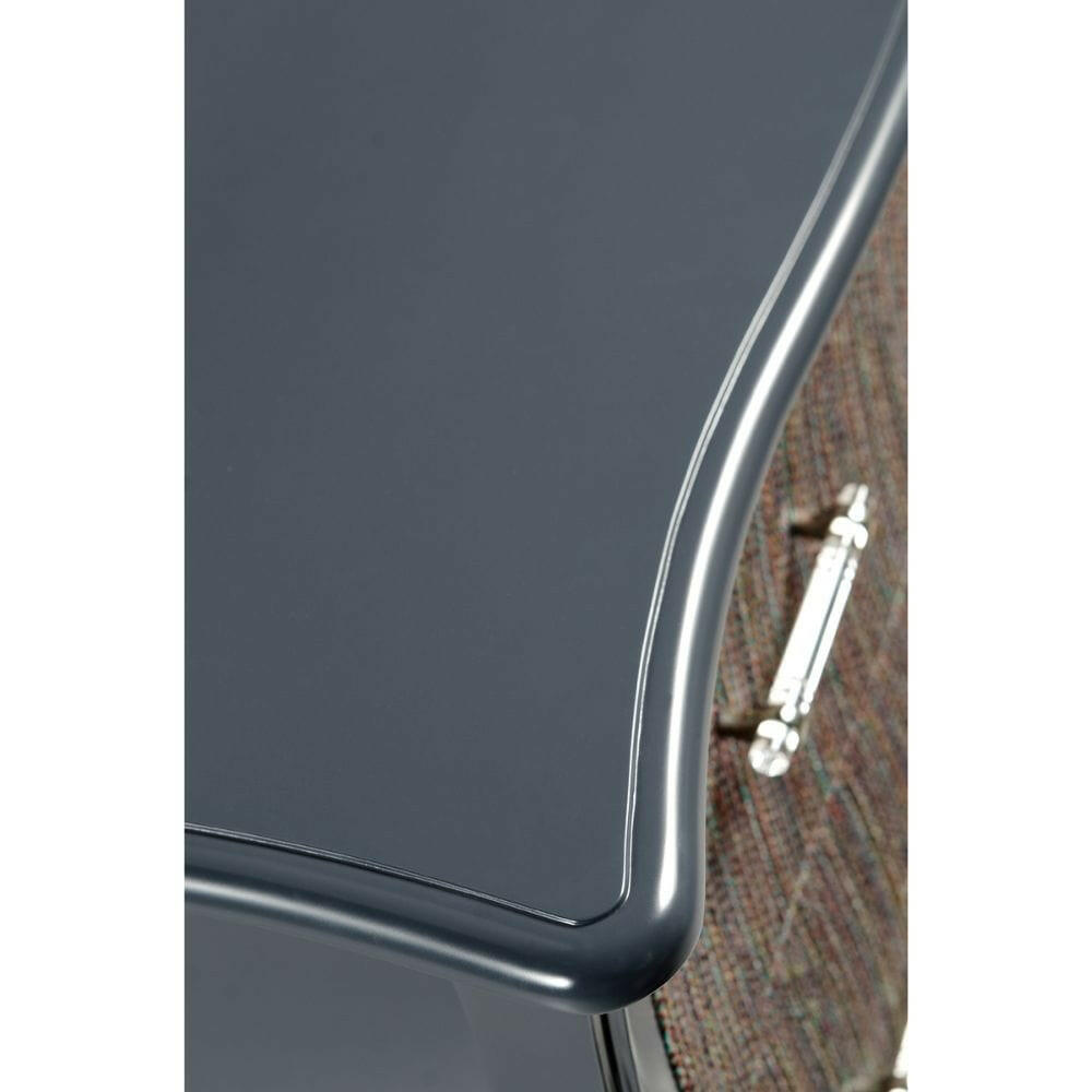 Jonathan Charles Bombay Chest of Drawers in Navy.