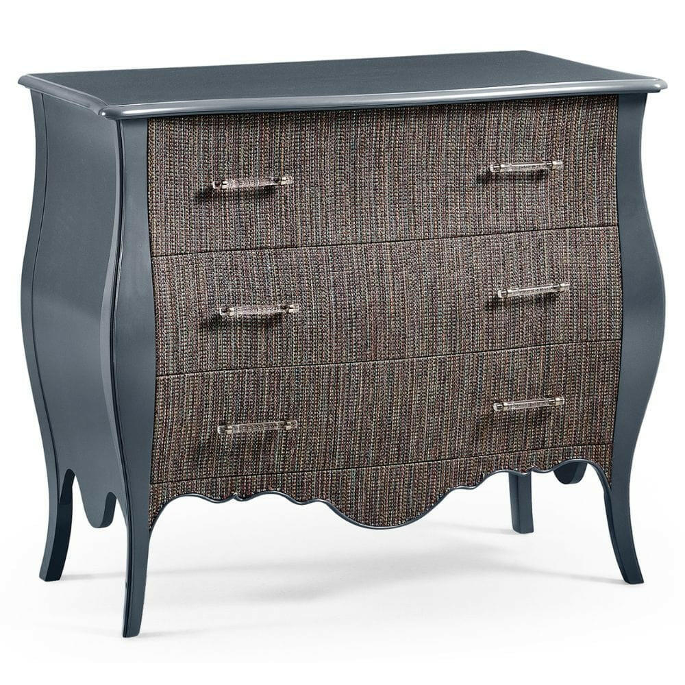 Jonathan Charles Bombay Chest of Drawers in Navy.