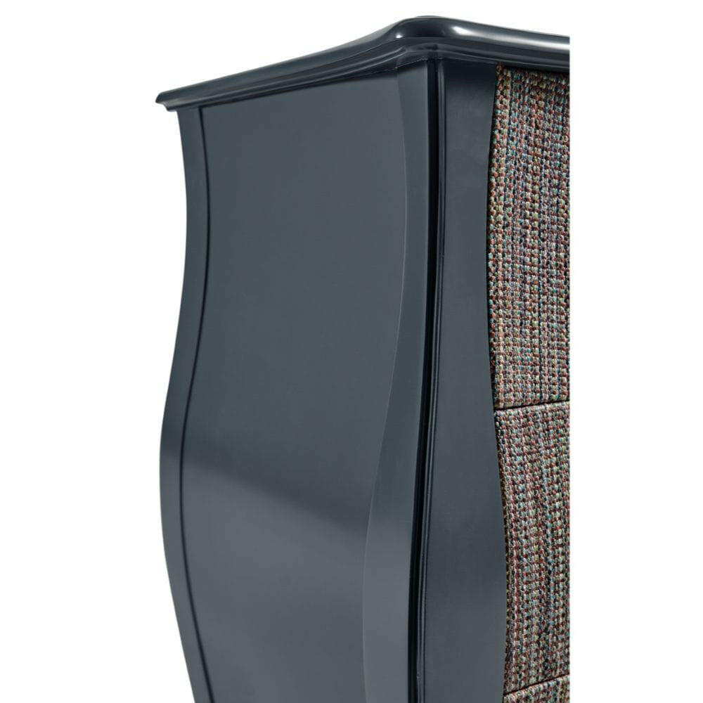 Jonathan Charles Bombay Chest of Drawers in Navy.