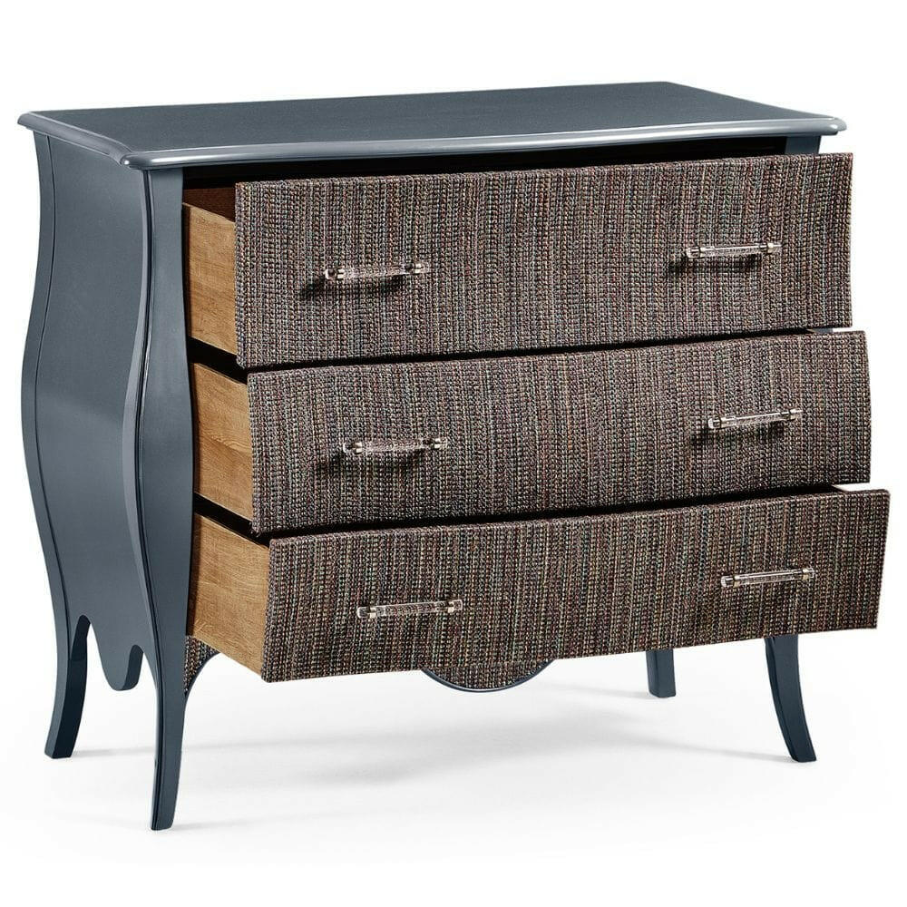 Jonathan Charles Bombay Chest of Drawers in Navy.