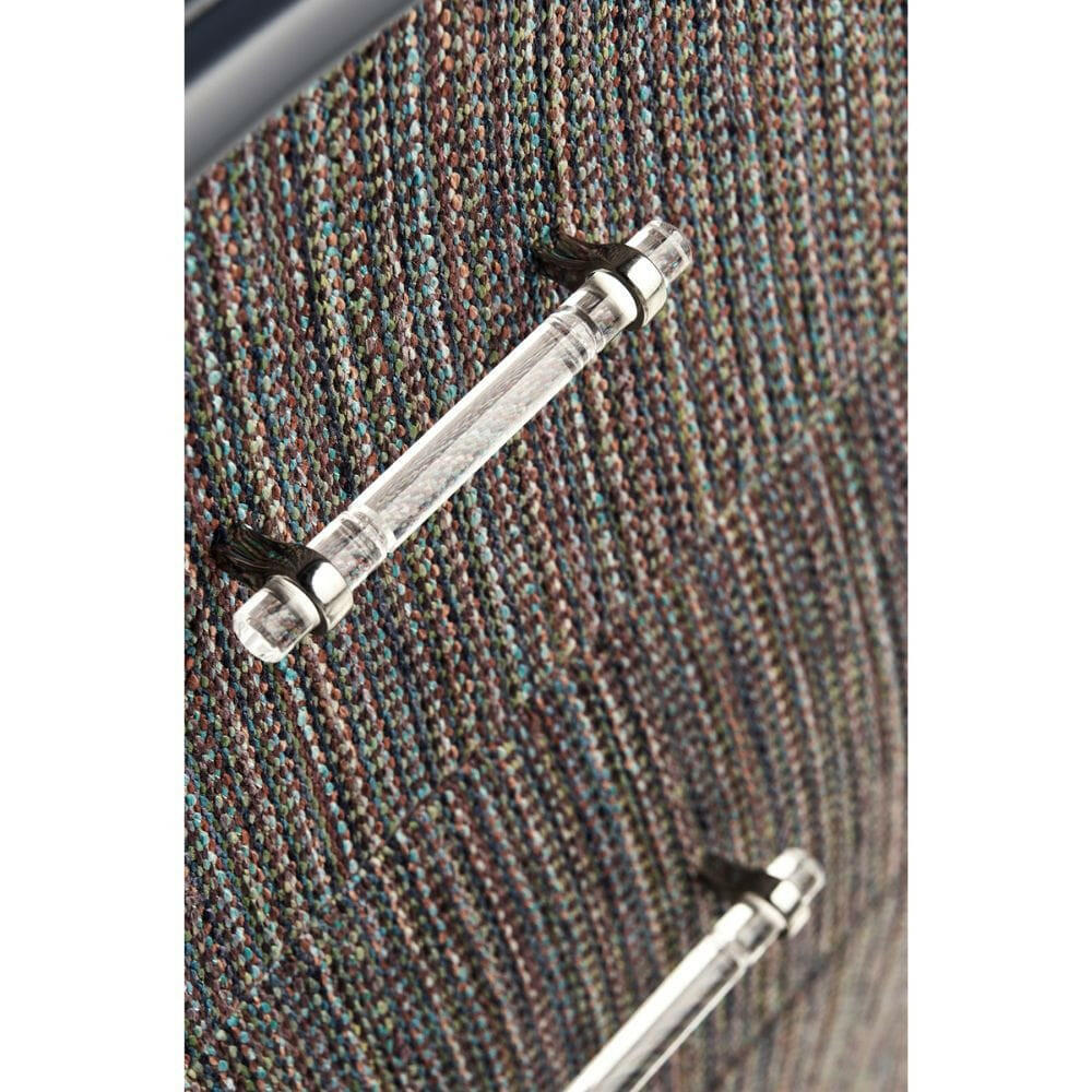 Jonathan Charles Bombay Chest of Drawers in Navy.