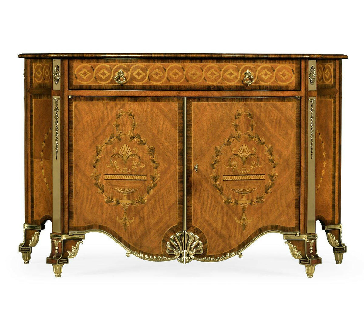 Jonathan Charles Cabinet Chest of Drawers Chippendale.