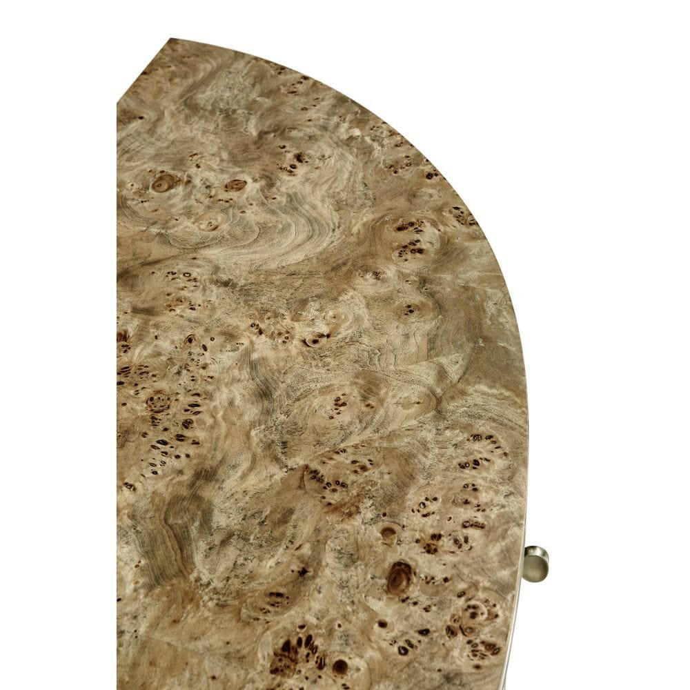 Jonathan Charles Cecilia Demi Lune Chest of Drawers.