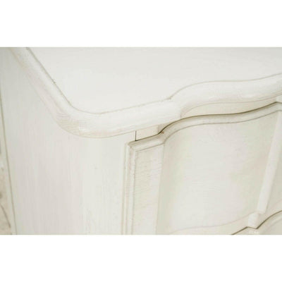 Jonathan Charles Sleeping Jonathan Charles Chalk White Chest of Drawers 107cm House of Isabella UK