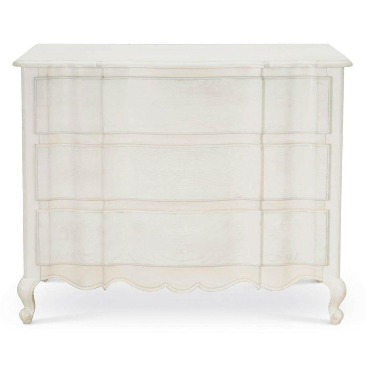 Jonathan Charles Chalk White Chest of Drawers 107cm.