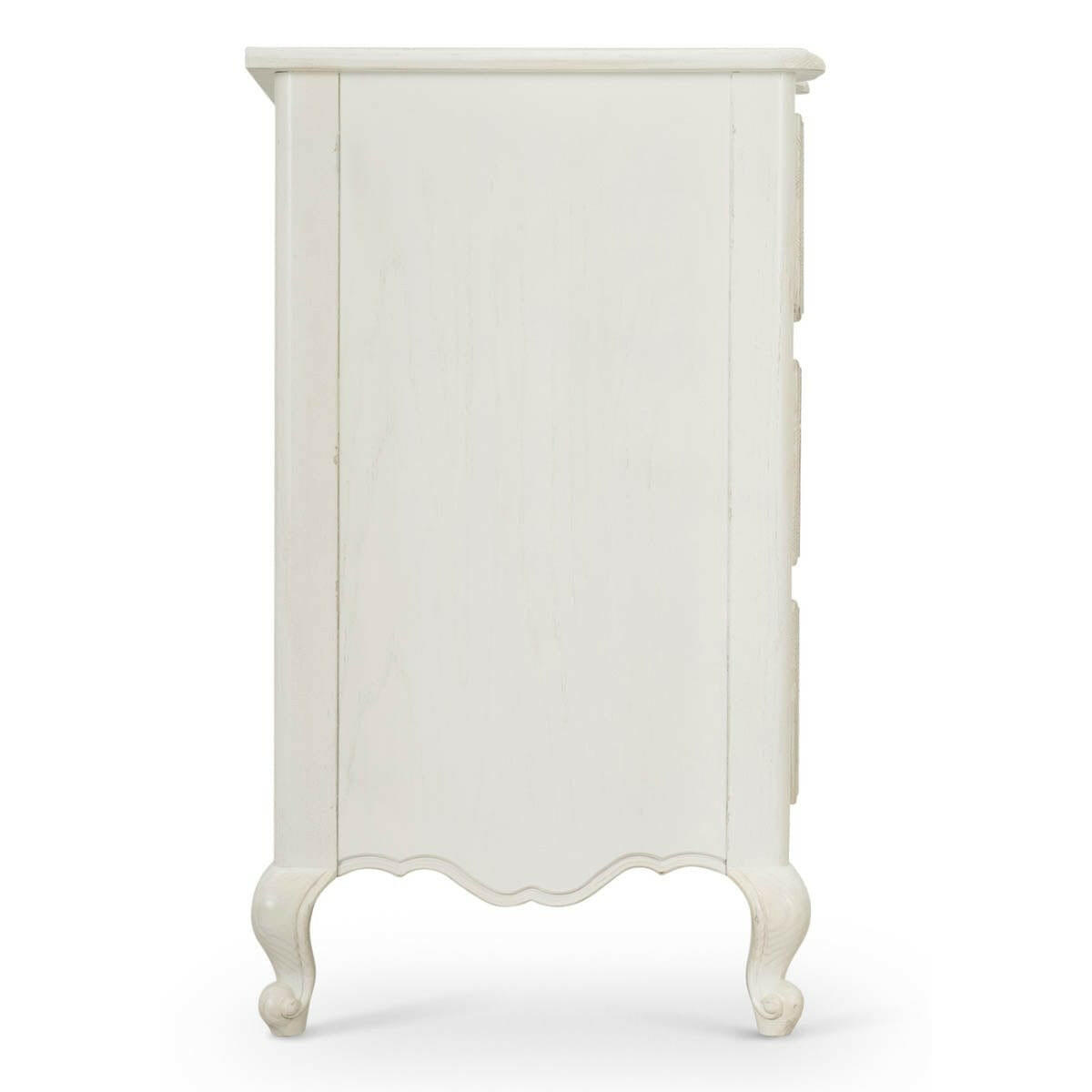 Jonathan Charles Sleeping Jonathan Charles Chalk White Chest of Drawers 107cm House of Isabella UK