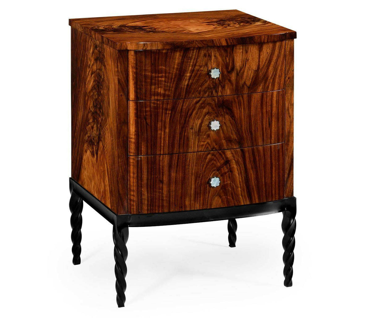 Jonathan Charles Chest of Drawers Barley - Black.