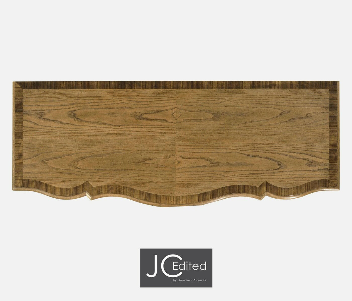 Jonathan Charles Chest of Drawers English Serpentine.