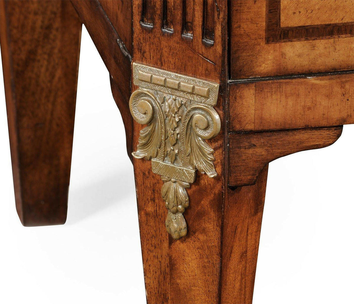 Jonathan Charles Chest of Drawers Palazzo in White Scagliola.