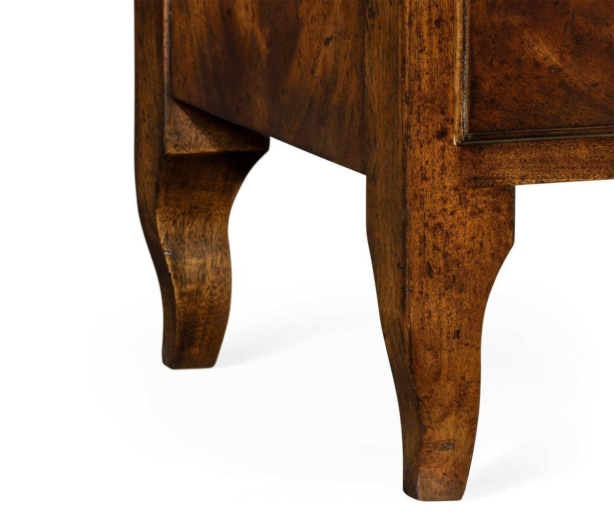 Jonathan Charles Chest of Drawers Sheraton in Brown Mahogany.