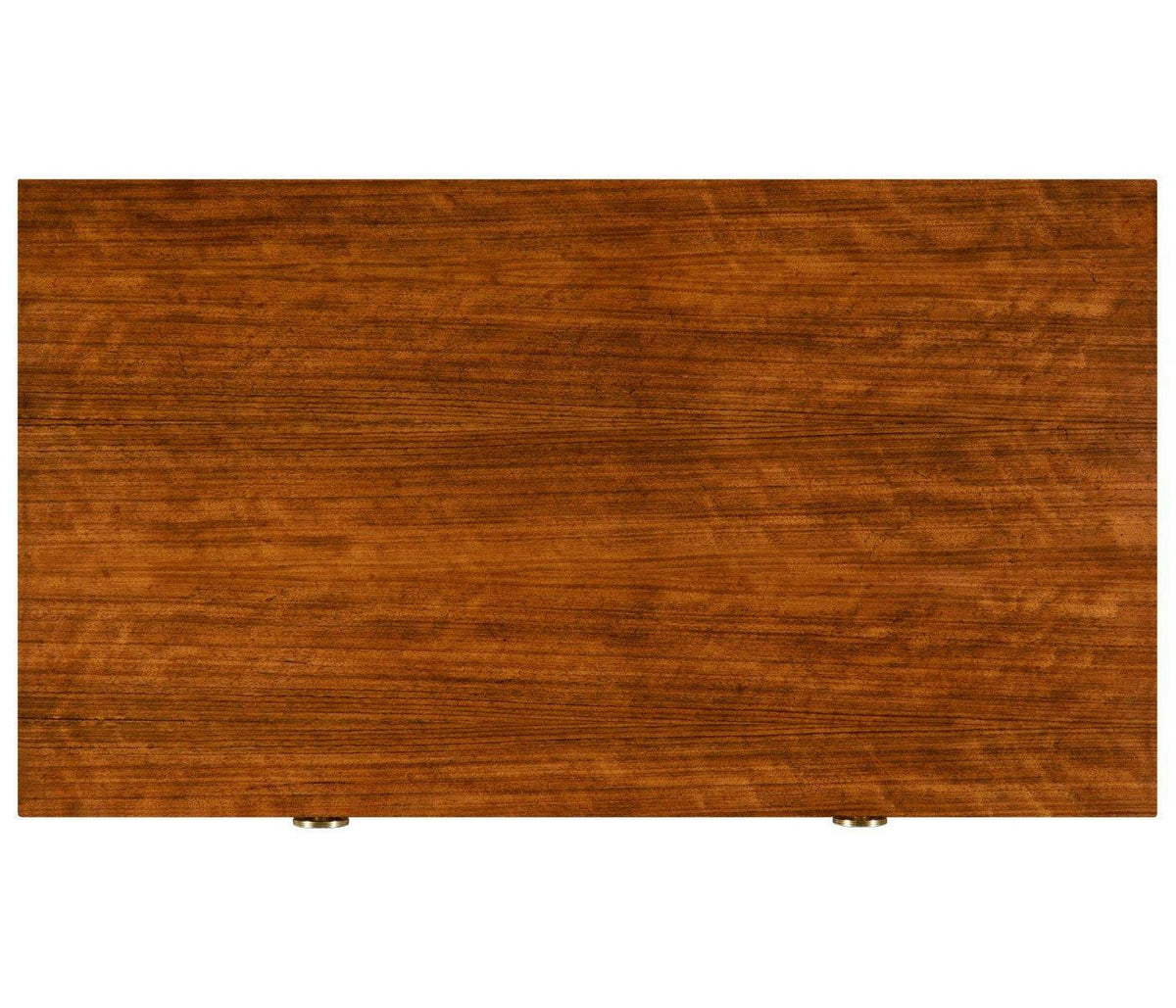 Jonathan Charles Chest of Drawers Tartan in Walnut.