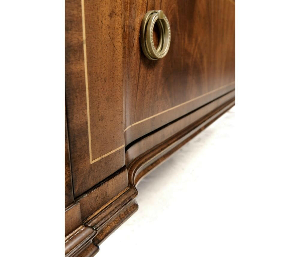 Jonathan Charles Chest of Four Drawers Breakfront Georgian.