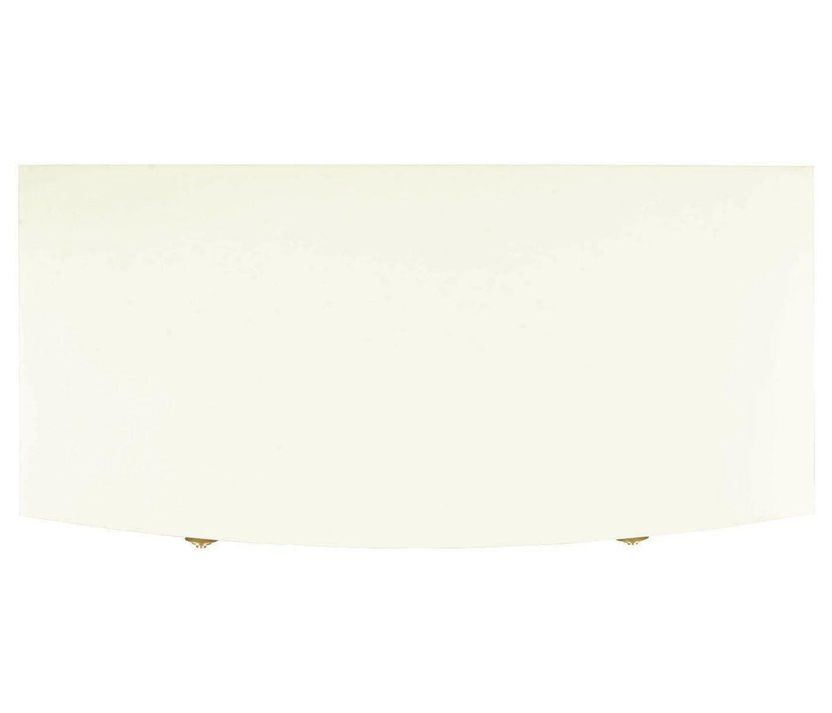 Jonathan Charles Chest of Four Drawers Crackle Ceramic Lacquer.