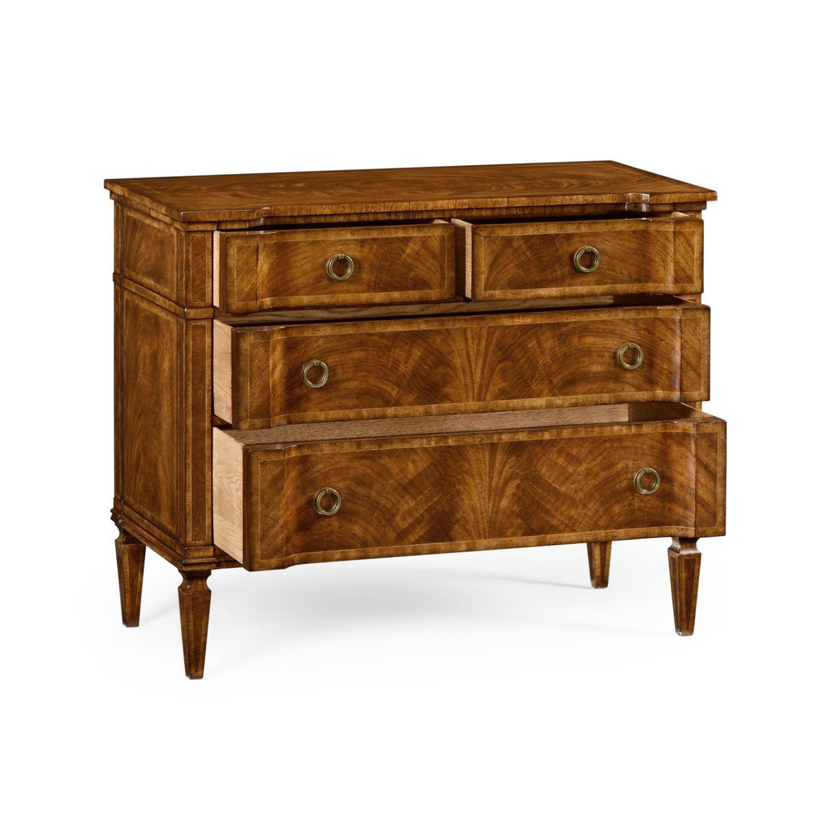 Jonathan Charles Chest of Four Drawers Regency Breakfront Monarch.