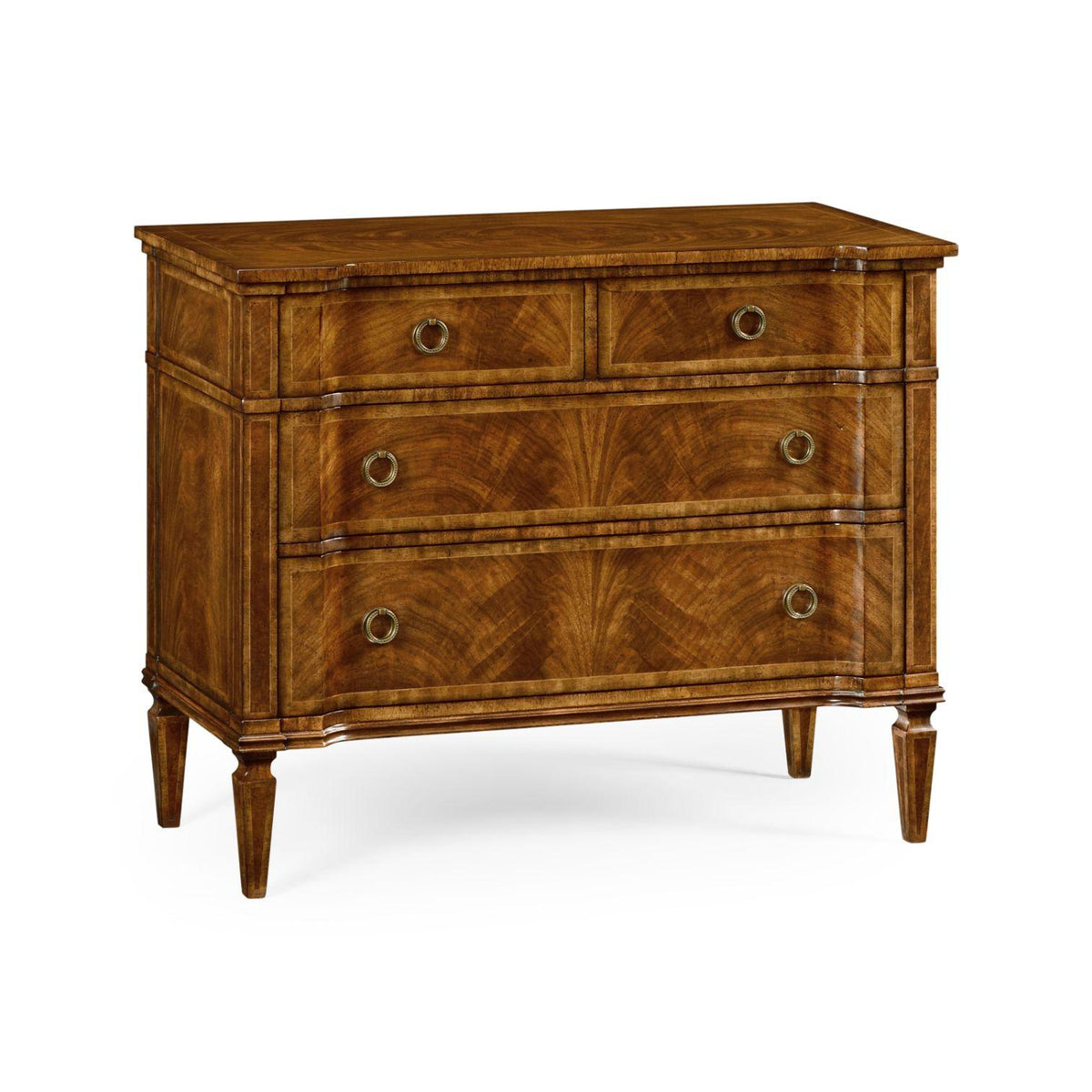 Jonathan Charles Chest of Four Drawers Regency Breakfront Monarch.