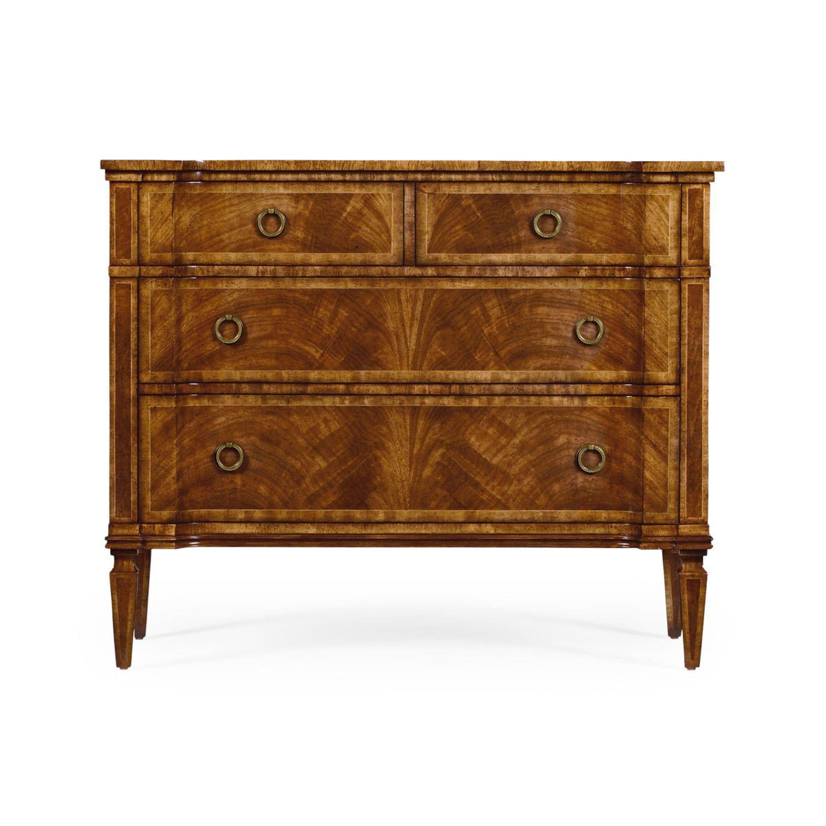 Jonathan Charles Chest of Four Drawers Regency Breakfront Monarch.