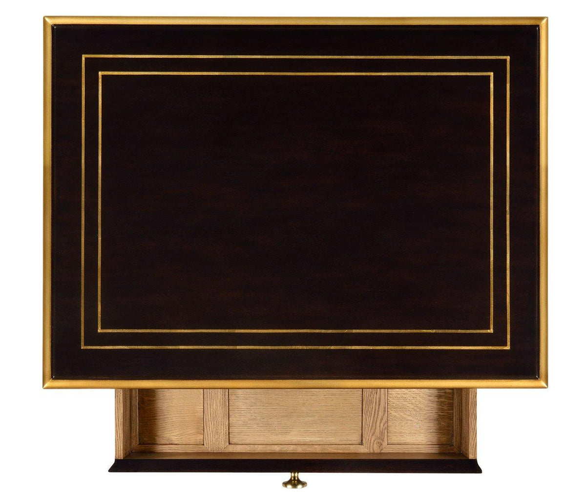 Jonathan Charles Chinoiserie Style Bedside Table.