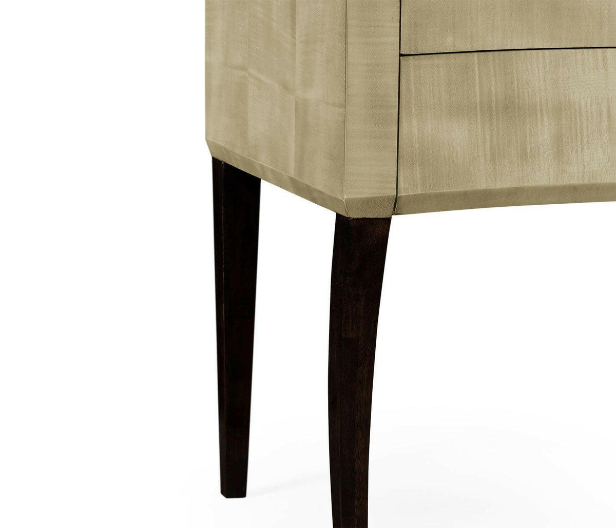 Jonathan Charles Curved Chest of Drawers Art Deco.