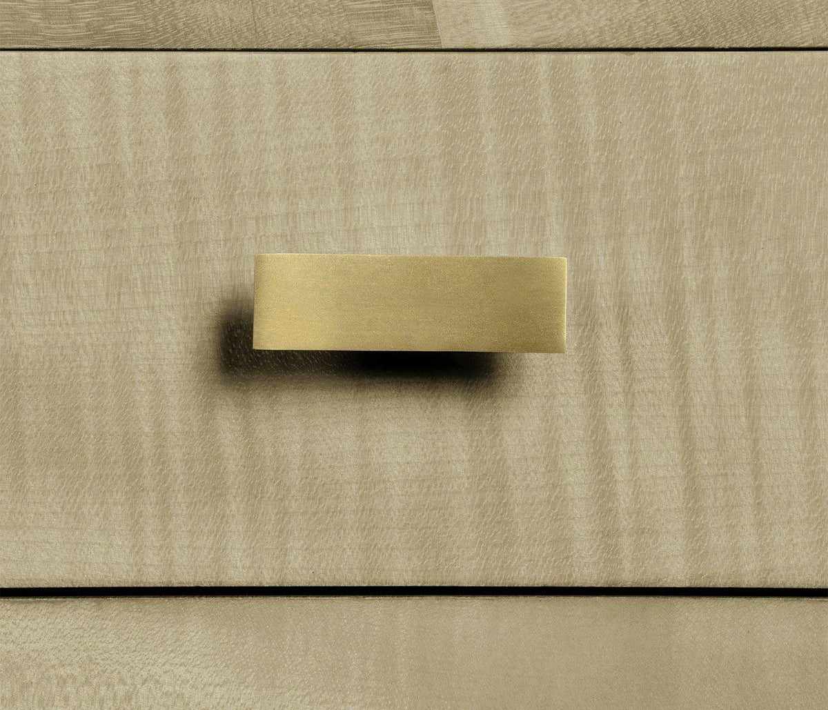 Jonathan Charles Curved Chest of Drawers Art Deco.