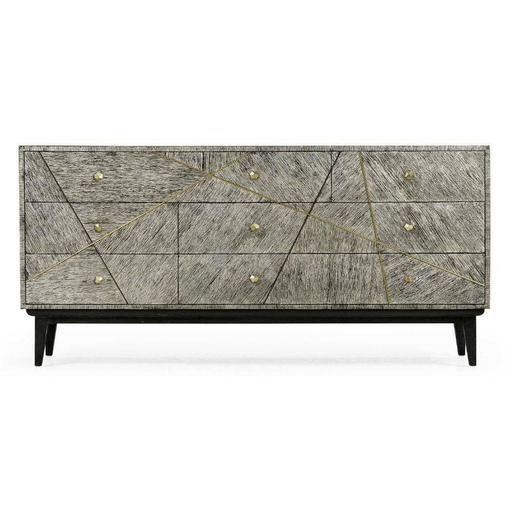 Jonathan Charles Dresser Transitional - Dark French Oak.