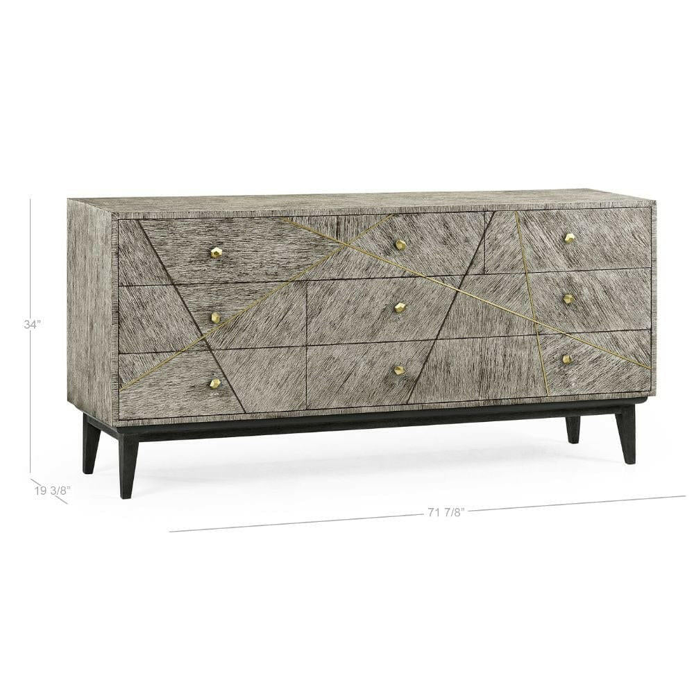 Jonathan Charles Dresser Transitional - Dark French Oak.