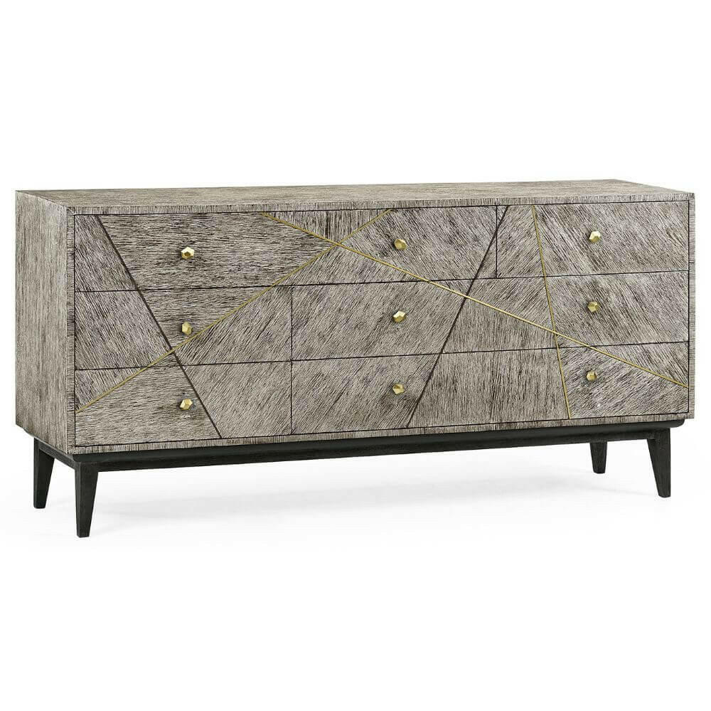 Jonathan Charles Dresser Transitional - Dark French Oak.