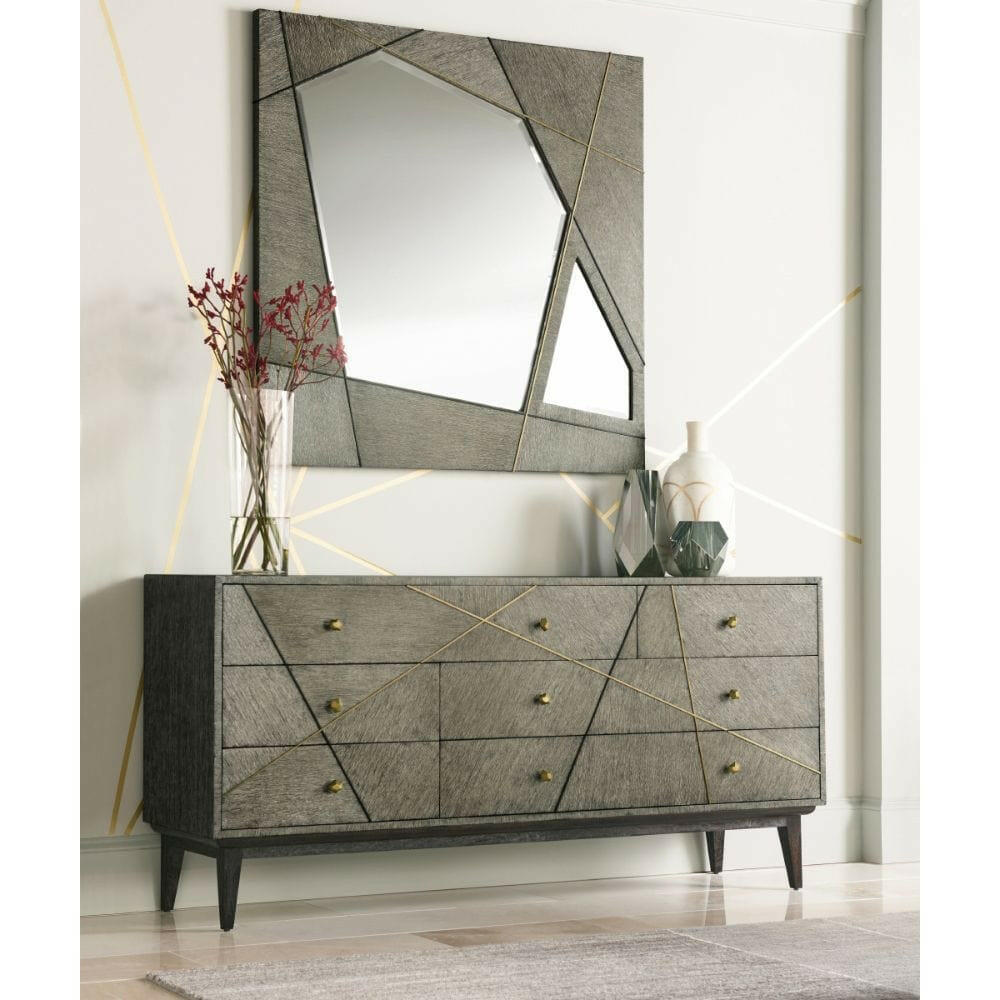 Jonathan Charles Dresser Transitional - Dark French Oak.