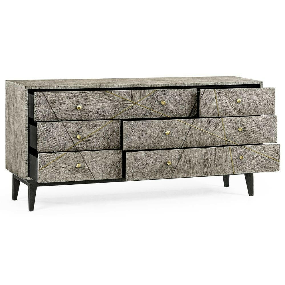 Jonathan Charles Dresser Transitional - Dark French Oak.