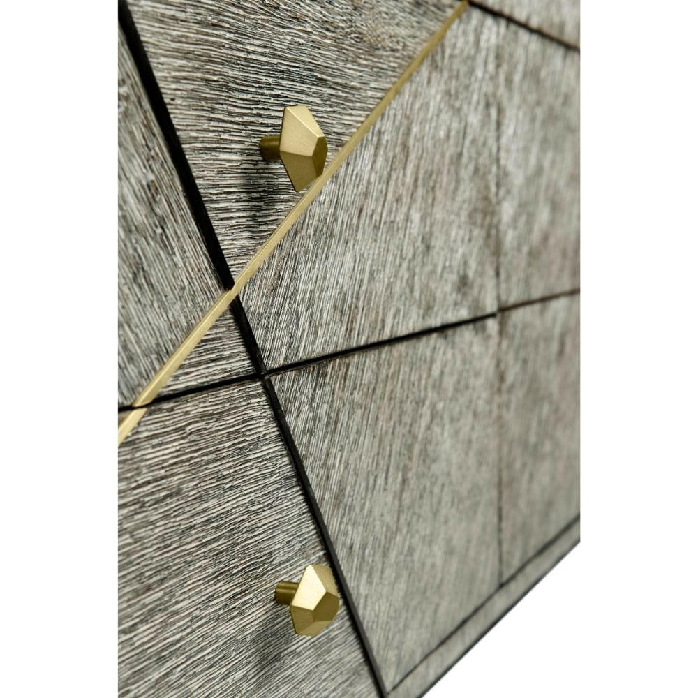 Jonathan Charles Dresser Transitional - Dark French Oak.