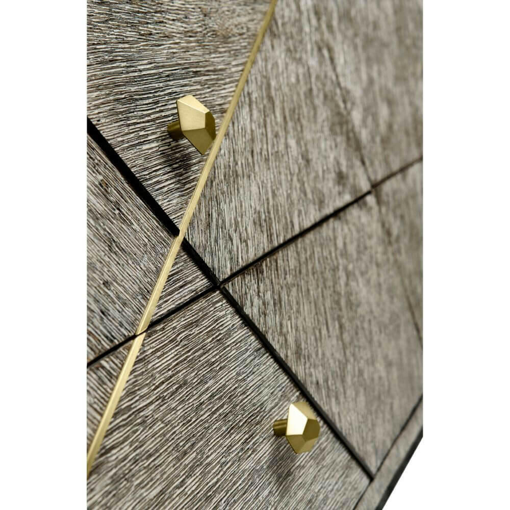 Jonathan Charles Dresser Transitional - Dark French Oak.