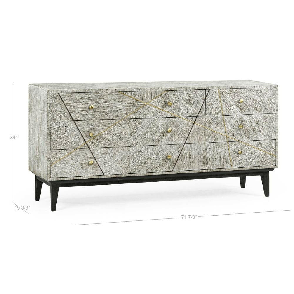 Jonathan Charles Dresser Transitional - Light French Oak.