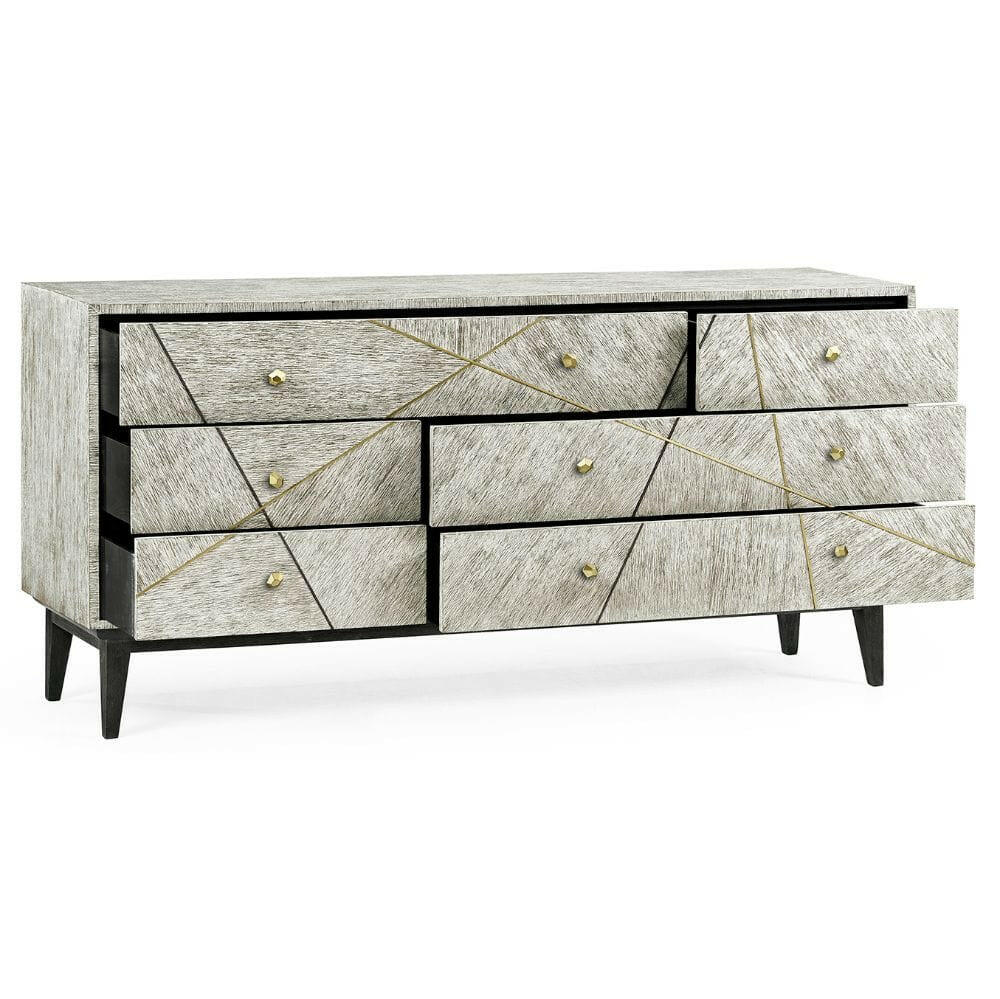 Jonathan Charles Dresser Transitional - Light French Oak.